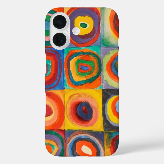 Kandinsky Squares Circles  Case-Mate iPhone Case (Back)