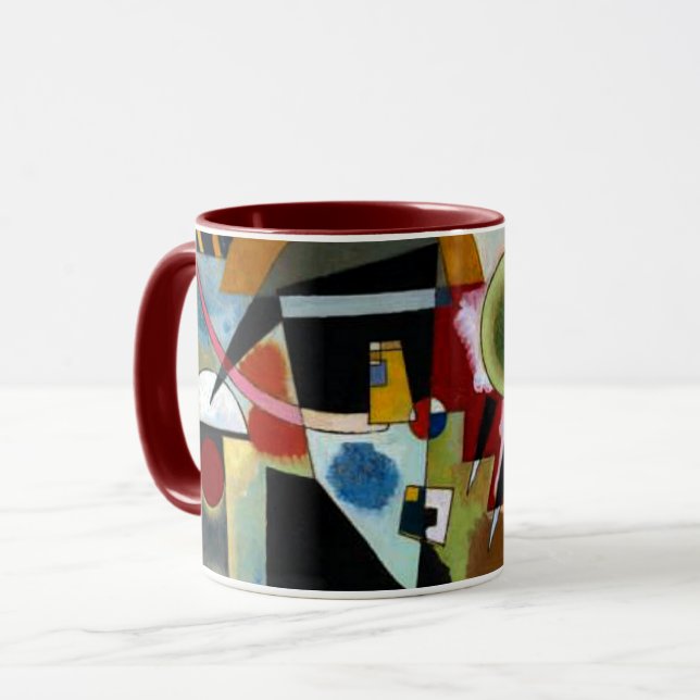 Kandinsky - Swing, popular painting, Mug (Front Left)