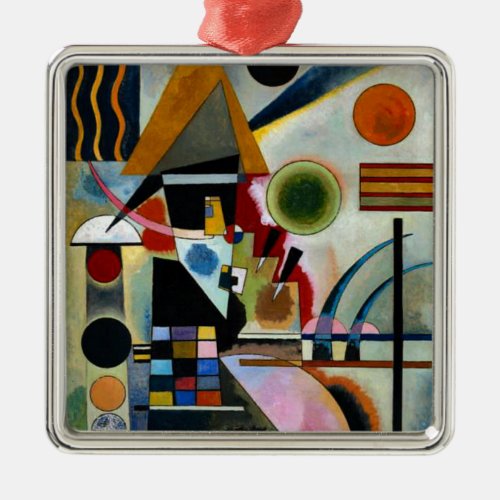 Kandinsky _ Swinging Metal Ornament