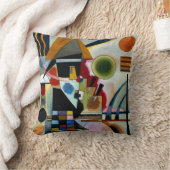 Kandinsky - Swinging Throw Pillow (Blanket)