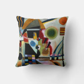 Kandinsky - Swinging Throw Pillow (Back)
