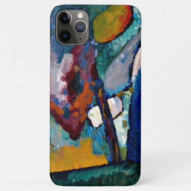 Kandinsky - The Waterfall, abstract art Case-Mate iPhone Case (Back)