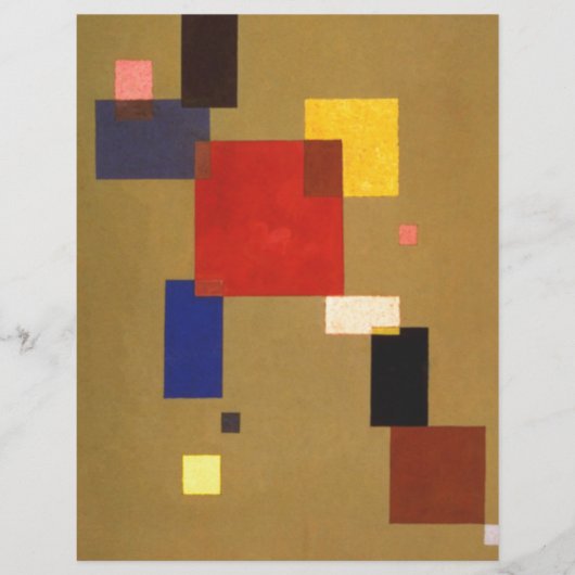 Kandinsky Thirteen Rectangles Abstract Painting (Front)