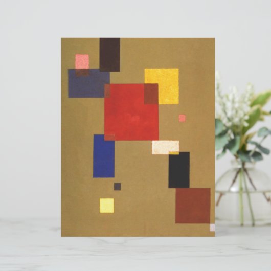 Kandinsky Thirteen Rectangles Abstract Painting (Standing Front)
