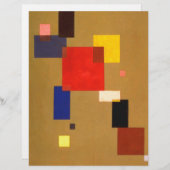Kandinsky Thirteen Rectangles Abstract Painting (Front/Back)