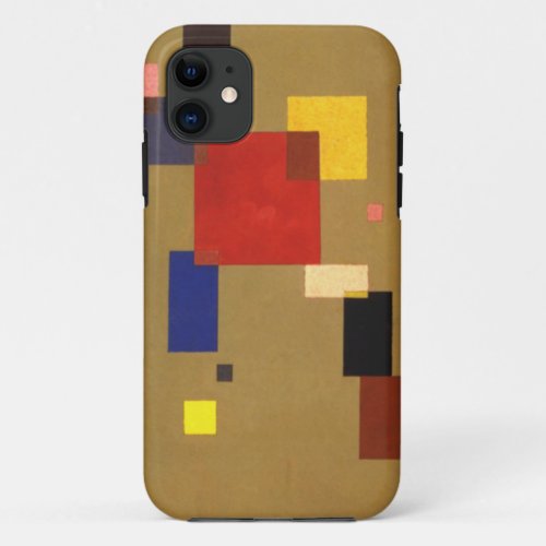 Kandinsky Thirteen Rectangles Abstract Painting iPhone 11 Case
