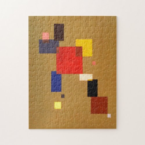 Kandinsky Thirteen Rectangles Abstract Painting Jigsaw Puzzle