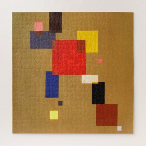 Kandinsky Thirteen Rectangles Abstract Painting Jigsaw Puzzle