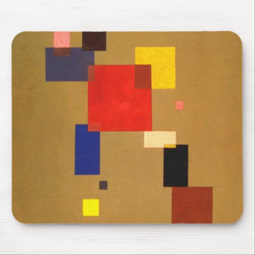 Kandinsky Thirteen Rectangles Abstract Painting Mouse Pad
