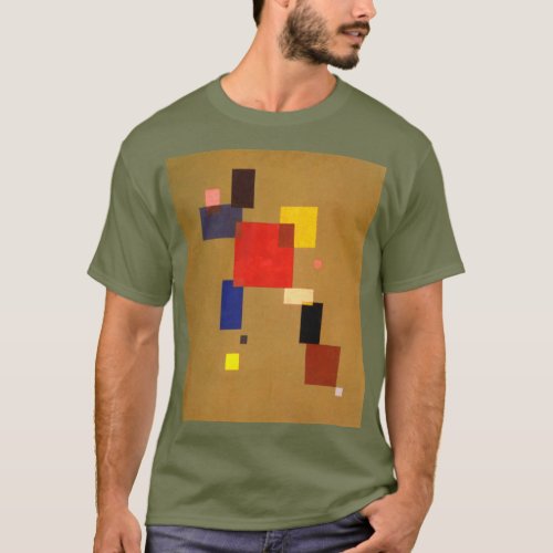 Kandinsky Thirteen Rectangles Abstract Painting T_Shirt