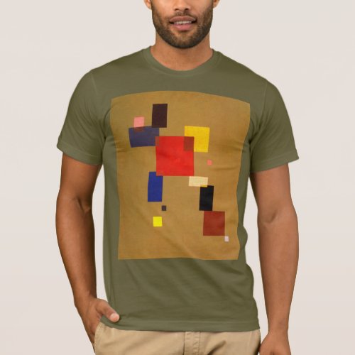 Kandinsky Thirteen Rectangles Abstract Painting T_Shirt