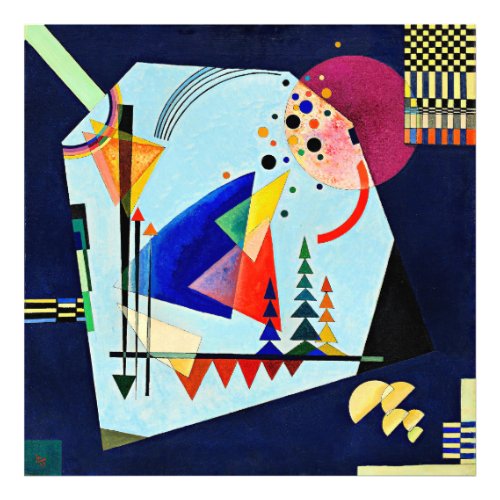 Kandinsky _ Three Sounds Photo Print