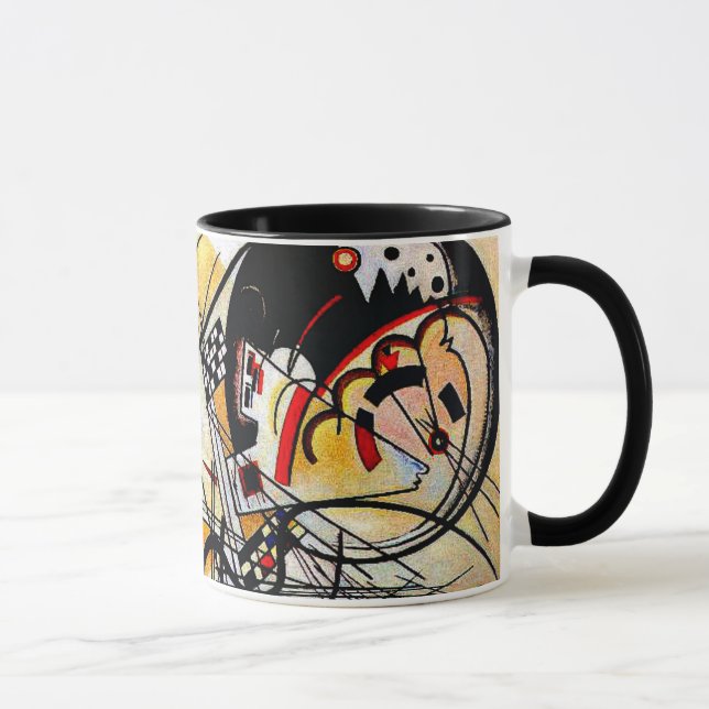 Kandinsky - Throughgoing Line Mug (Right)