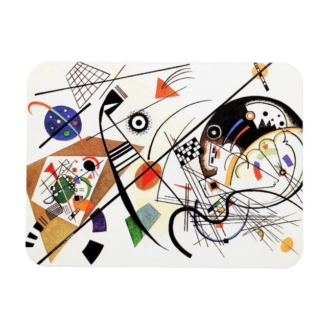 Kandinsky Transverse Line Magnet (Horizontal)