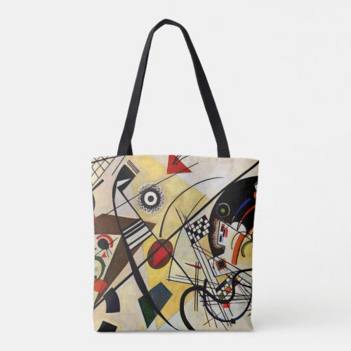 Kandinsky _ Transverse Line Tote Bag