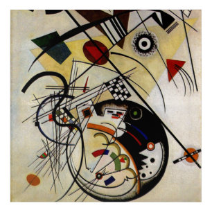 Kandinsky Transverse Unbroken Line Abstract Acrylic Print