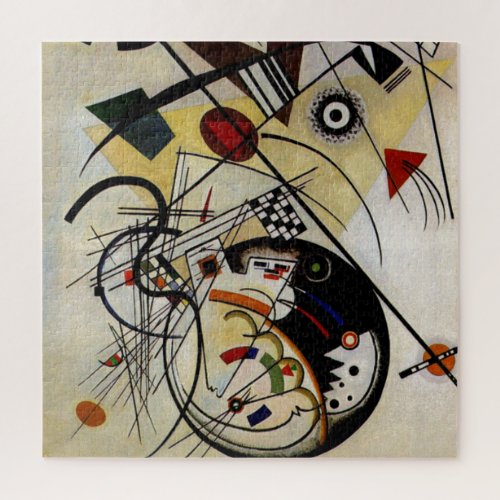 Kandinsky Transverse Unbroken Line Abstract Jigsaw Puzzle