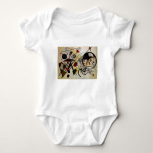 Kandinsky Transverse Unbroken Line Baby Bodysuit
