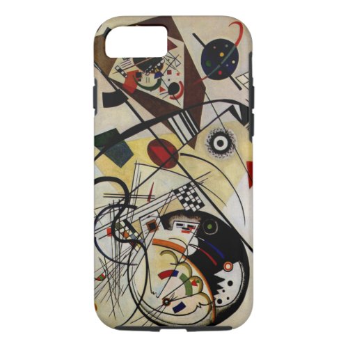 Kandinsky Transverse Unbroken Line iPhone 87 Case