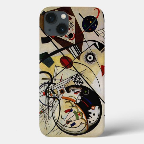 Kandinsky Transverse Unbroken Line iPhone 13 Case