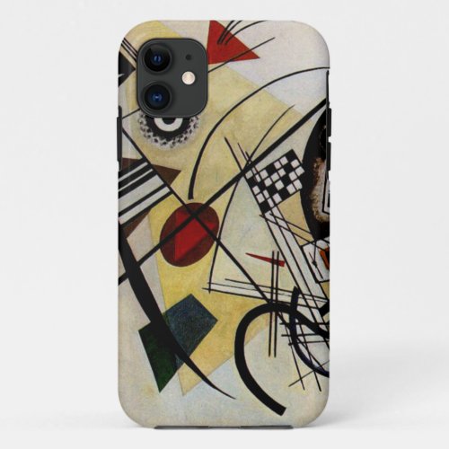 Kandinsky Transverse Unbroken Line iPhone 11 Case