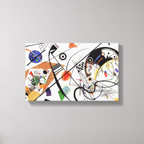 Kandinsky Tranverse Line Canvas Print