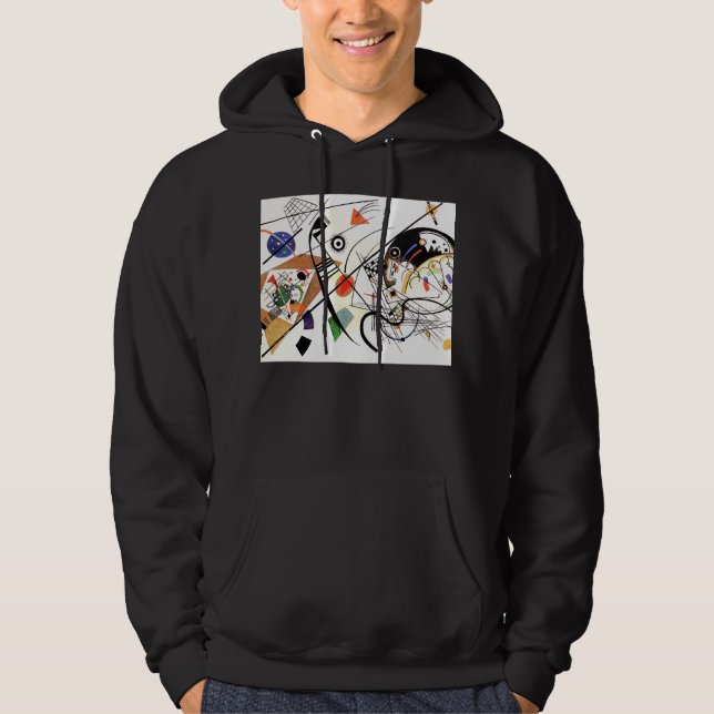 Kandinsky Tranverse Line Hoodie (Front)