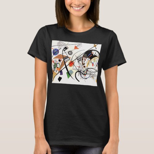 Kandinsky Tranverse Line T_shirt