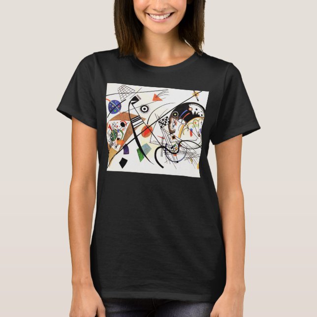 Kandinsky Tranverse Line T-shirt (Front)