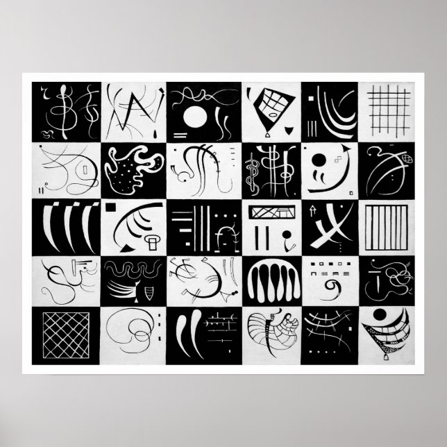 Kandinsky - Trente, 1936 Poster (Front)