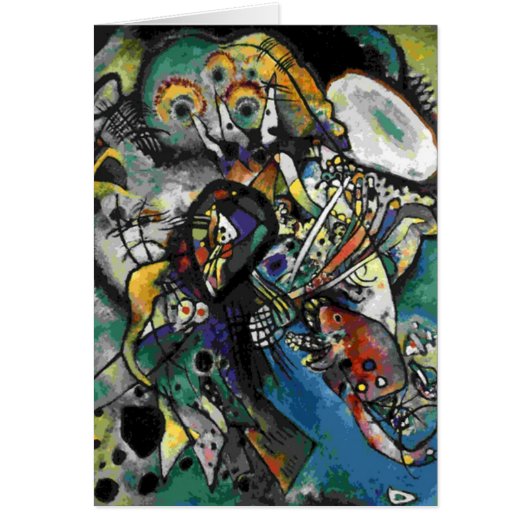 Kandinsky - Two Ovals Cards (Front)