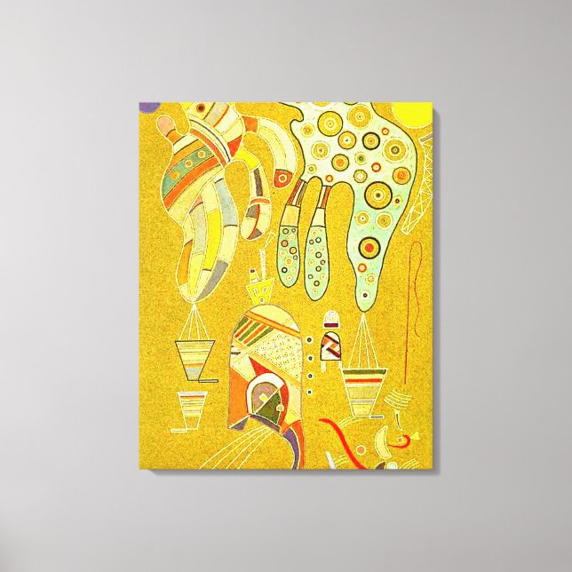 Kandinsky - Untitled, 1941 artwork Canvas Print (Front)
