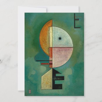 Kandinsky - Upward  Abstract Art  Card by Virginia5050 at Zazzle