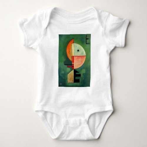 Kandinsky Upward Abstract Painting Baby Bodysuit