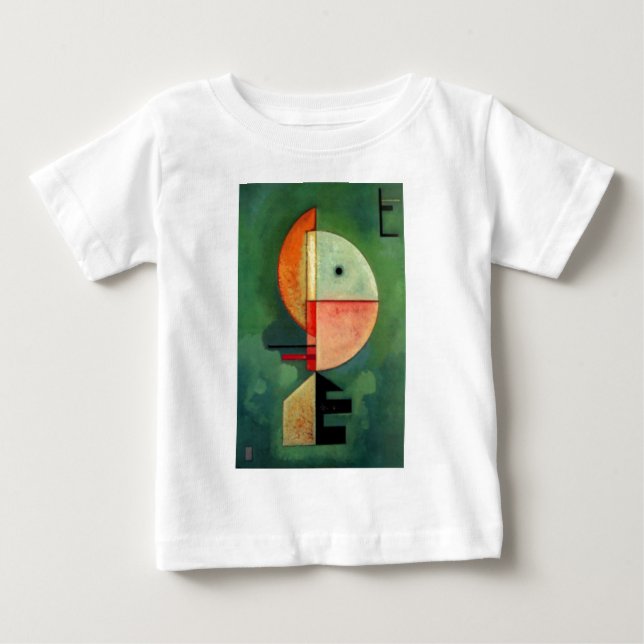 Kandinsky Upward Abstract Painting Baby T-Shirt (Front)