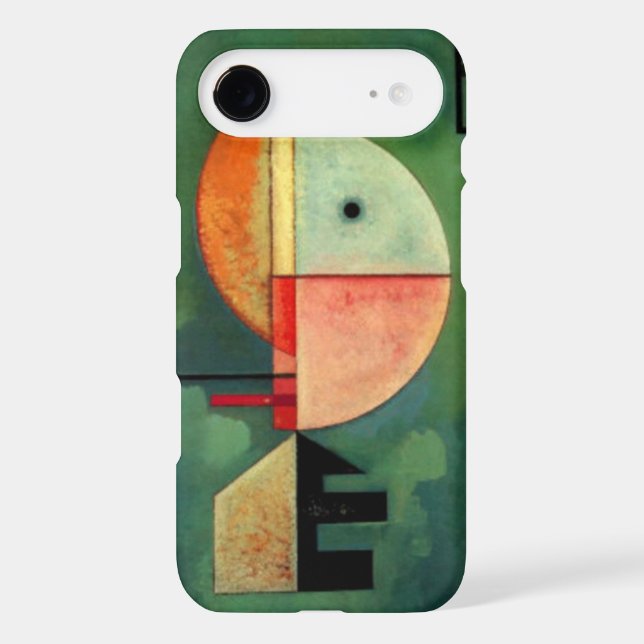 Kandinsky Upward Abstract Painting iPhone Case (Back)