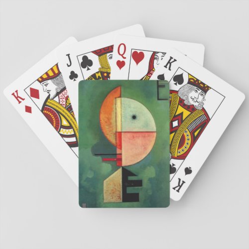 Kandinsky Upward Abstract Painting Poker Cards