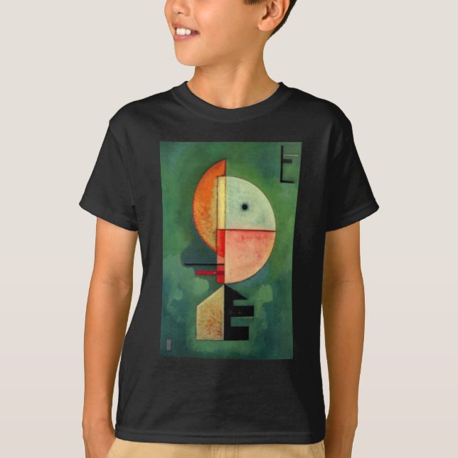 Kandinsky Upward Abstract Painting T-Shirt (Front)
