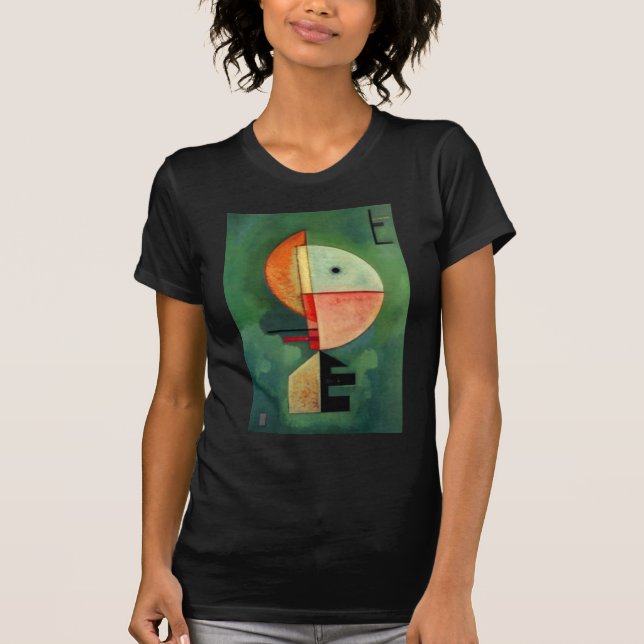 Kandinsky Upward Abstract Painting T-Shirt (Front)