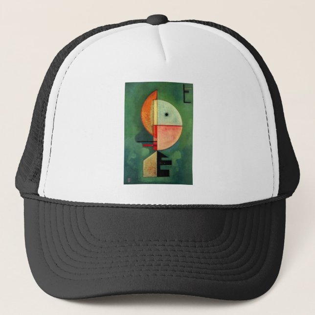 Kandinsky Upward Abstract Painting Trucker Hat (Front)