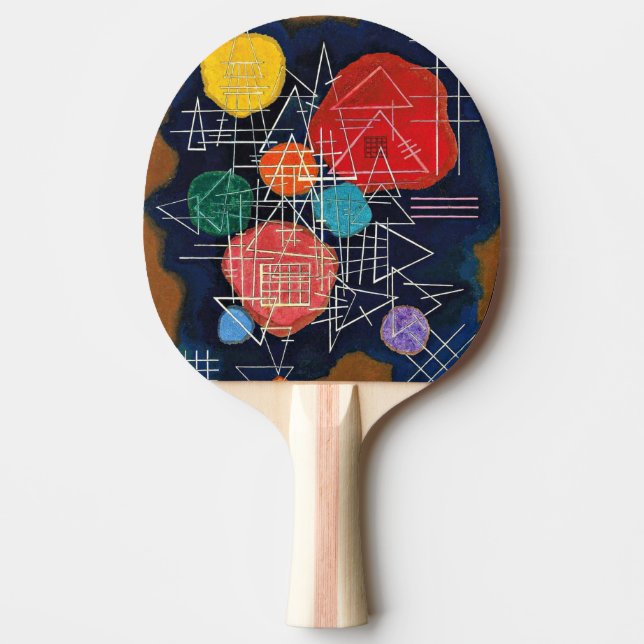 Kandinsky - Veiled Glow Ping Pong Paddle (Front)