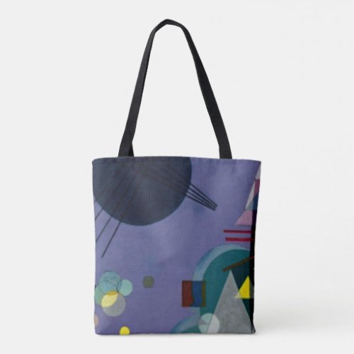 Kandinsky _ Violet_Green Tote Bag