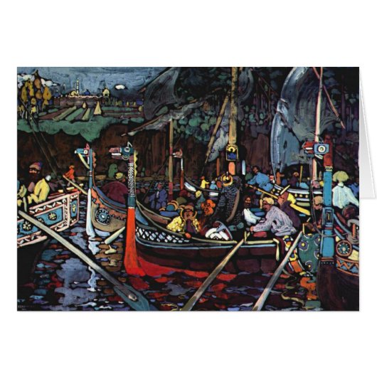 Kandinsky - Volga Song Cards (Front Horizontal)