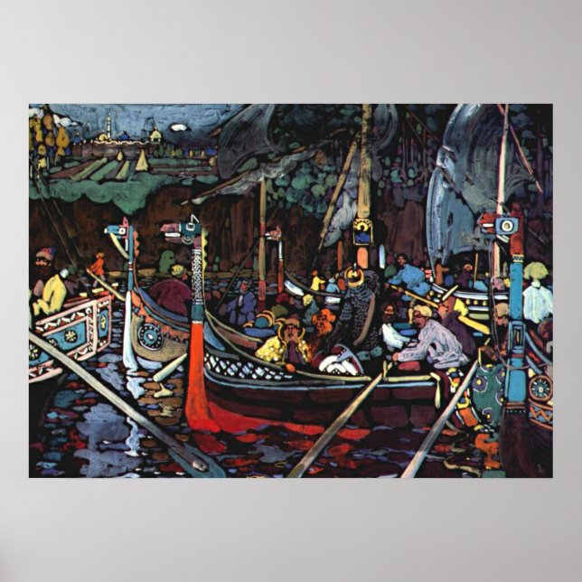 Kandinsky — Volga Song Poster (Front)