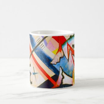 Kandinsky White Cross Mug by VintageSpot at Zazzle