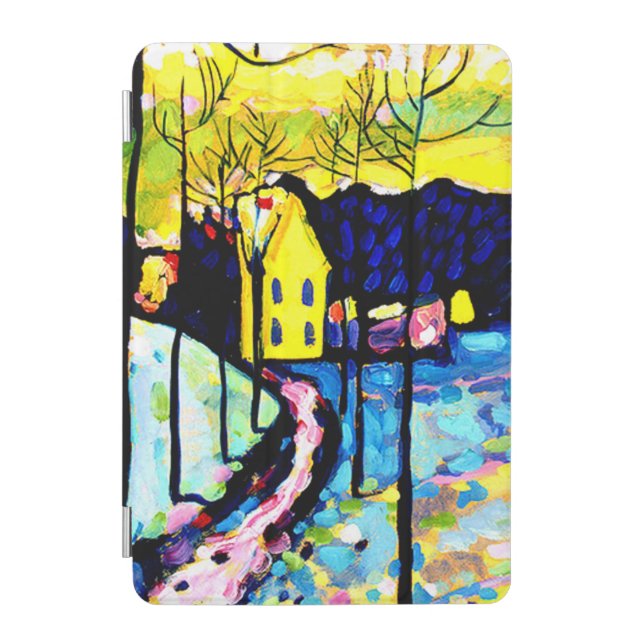Kandinsky - Winter Landscape iPad Mini Cover (Front)