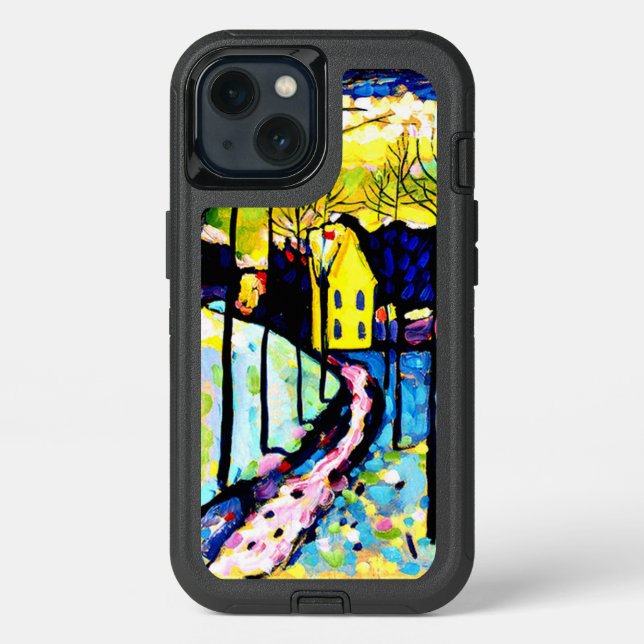 Kandinsky - Winter Landscape Otterbox iPhone Case (Back)