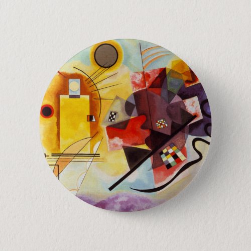 Kandinsky Yellow Red Blue Button