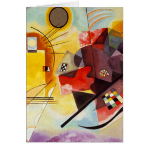 Kandinsky Yellow Red Blue Cards