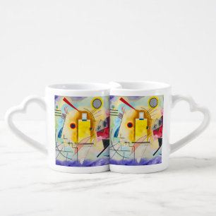 Kandinsky Yellow-Red-Blue Coffee Mug Set